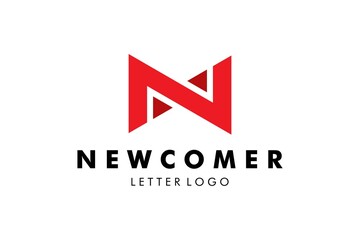 Letter N Logo : Suitable for Company Theme, Technology Theme, Infographics and Other Graphic Related Assets.