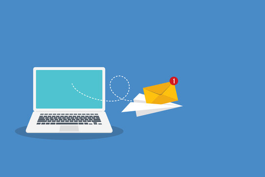 Newsletter concept. 