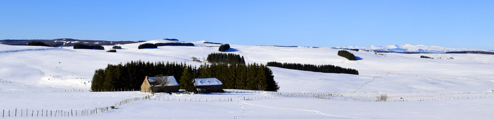 aubrac - hiver