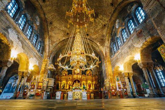 Interior Of St. Nicholas Church In Memorial Complex Brest Hero Fortress In Belarus