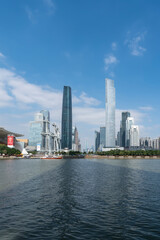Modern cityscape of Guangzhou, China