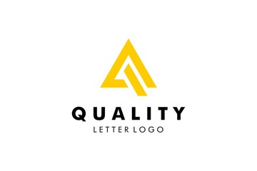 Letter Q Logo : Suitable for Company Theme, Technology Theme, Initial Theme, Infographics and Other Graphic Related Assets.