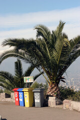 Mülltrennung in Santiago de Chile