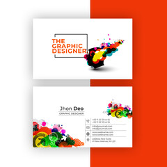 Business Card Set- Creative and Clean Business Card Template.