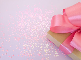 pink gift box