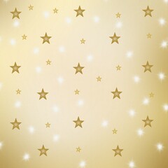golden  stars background