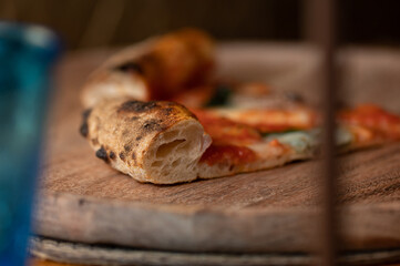 Pizza Margherita Tomato Mozzarella and Basil Crunchy Slice