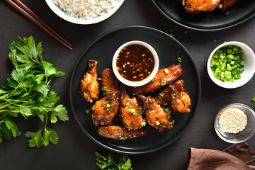 Honey-soy chicken wings