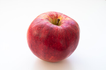 Red apple isolated on white background