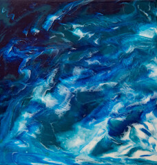 Abstract ocean Abstract Texture Part of image Turquoise Blue Abstract background Pattern Simulation of Depth of Ocean and Sea Surface Modern Design