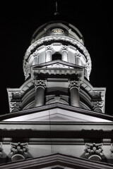 Kharkiv`s Church in the Night