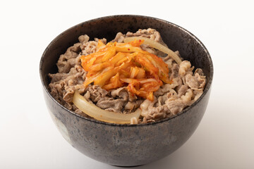 キムチ牛丼
