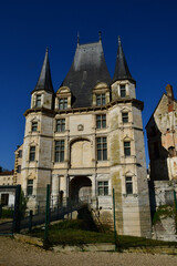 Fototapeta na wymiar Gaillon; France - march 2 2021 : renaissance castle