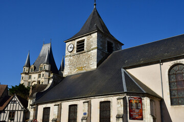 Fototapeta na wymiar Gaillon; France - march 2 2021 : Saint Ouen church