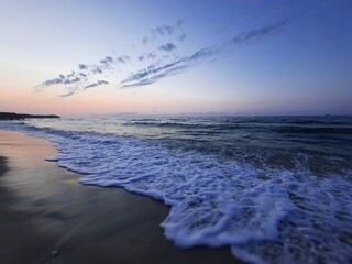 Fototapeta Zachód słońca, Morze  obraz