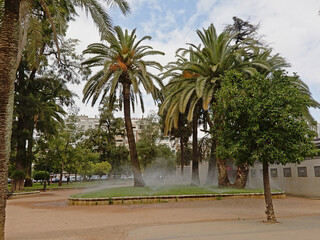 Jardines de la Victoria city park in Cordoba, Spain