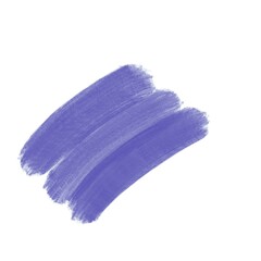 Very peri violet abstract brush strokes ,color 2022 of the year on white isolated background. High quality photo