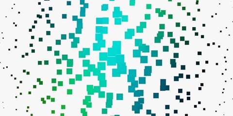 Fototapeta premium Light Blue, Yellow vector template with rectangles.