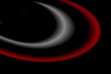 
Abstract illustration of the circular parallel propagation of tubular waves in an imaginary distant universe