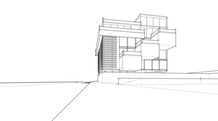 abstract architectural design