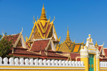 Royal Palace in Phnom Penh, Cambodia