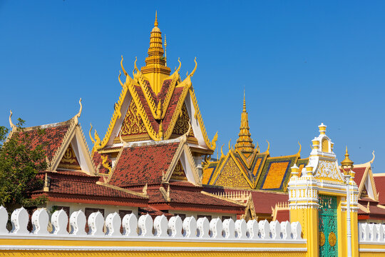 Royal Palace in Phnom Penh, Cambodia