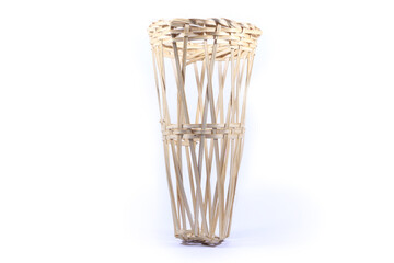 glass vase isolated