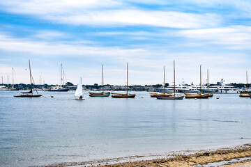 Fototapeta premium boats in the harbour