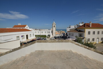 The city of Albufeira in the Algarve