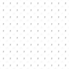 Square seamless background pattern from geometric shapes are different sizes and opacity. The pattern is evenly filled with small black tennis symbols. Vector illustration on white background