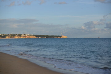 beach and sea in the Algarve