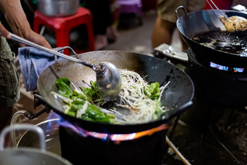 Delicious vietnamese food in Saigon