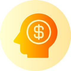 mind gradient icon