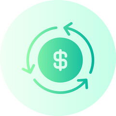 transfer gradient icon