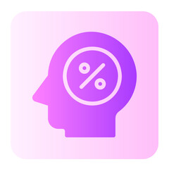 mind gradient icon
