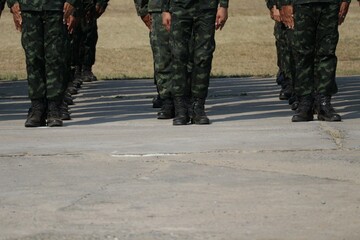 soldiers in military uniform