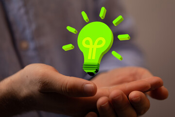 Concept creative idea and innovation.