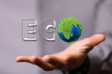Grass growth ECO letters isolated