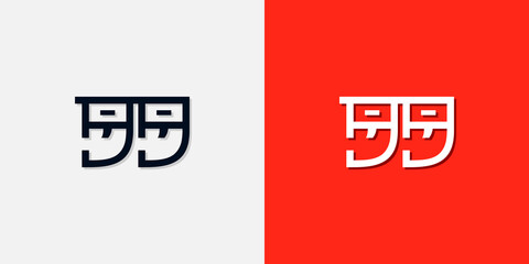 Chinese style initial letters DD logo. It will be used for Personal Chinese brand or other company