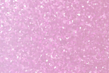 Delicate, soft, blurred mosaic crystal geometric shape texture background gradient pastel rose pink magenta white color.