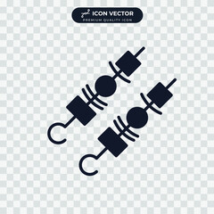 skewer icon symbol template for graphic and web design collection logo vector illustration