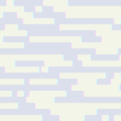 Maze light seamless pattern. Trendy abstract glitch repeating labyrinth