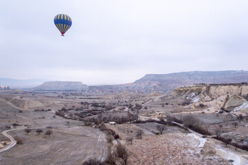 Fototapeta na wymiar Hot-air Balloon Ride