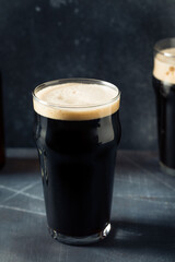 Refreshing Cold Irish Stout Beer