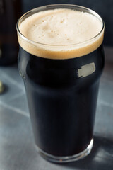 Refreshing Cold Irish Stout Beer