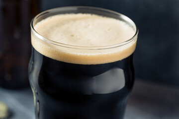 Refreshing Cold Irish Stout Beer