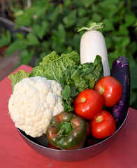 vegetables and fruits