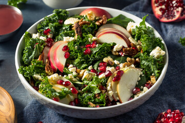 Homemade Autumn Pomegranate Apple Salad