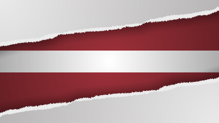 EPS10 Vector Patriotic background with Latvia flag colors.
