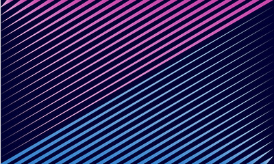 Blue and purple abstract vector background with diagonal lines.